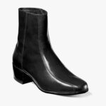 botas duke bike toe con cremallera Florsheim hombres LPVB4P246 calzado negro