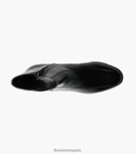 botas duke bike toe con cremallera Florsheim hombres LPVB4P246 calzado negro - Imagen 4