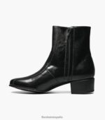 botas duke bike toe con cremallera Florsheim hombres LPVB4P246 calzado negro - Imagen 5