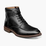 botas tipo chalet con cordones y puntera de mocasín Florsheim hombres LPVB4P166 calzado ch negro