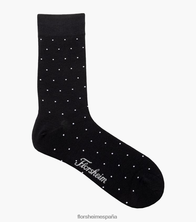 calcetines con motivo de estrellas Florsheim unisexo LPVB4P575 accesorios negro - Imagen 3