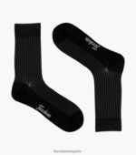 calcetines de canalé Florsheim unisexo LPVB4P576 accesorios negro - Imagen 2