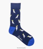 calcetines de vestir cocky crew Florsheim unisexo LPVB4P565 accesorios azul - Imagen 3