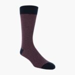 calcetines de vestir con doble ojo de perdiz Florsheim unisexo LPVB4P589 accesorios Armada