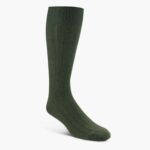 calcetines de vestir de canalé ancho Florsheim unisexo LPVB4P596 accesorios bosque verde brezo