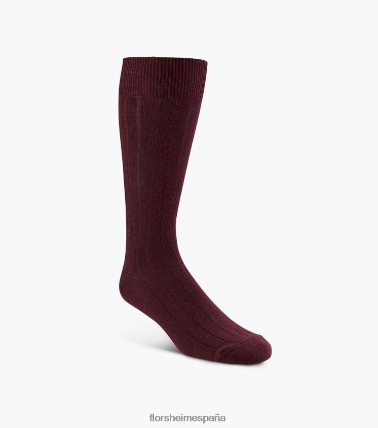calcetines_de_vestir_de_canale_ancho_florsheim_unisexo_lpvb4p600_accesorios_borgona.jpg calcetines de vestir de canalé ancho Florsheim unisexo LPVB4P600 accesorios borgoña - Imagen 1