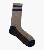 calcetines deportivos jaspeados Florsheim unisexo LPVB4P584 accesorios marrón - Imagen 3