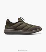 calzado deportivo con puntera tipo mocasín de nailon Florsheim hombres LPVB4P399 calzado aceituna - Imagen 2
