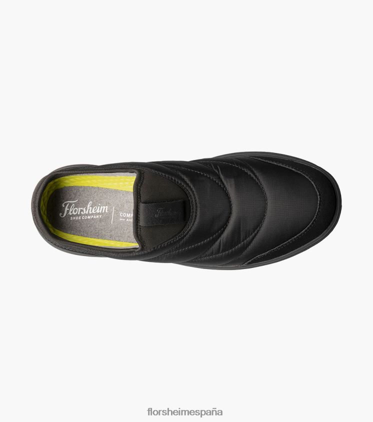 calzado deportivo con puntera tipo mocasín de nailon Florsheim hombres LPVB4P400 calzado negro - Imagen 4