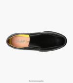 calzado sin cordones con punta de bicicleta midtown Florsheim hombres LPVB4P203 calzado negro - Imagen 5