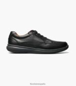 caminata con punta de moc en los grandes lagos Florsheim hombres LPVB4P380 calzado negro caído - Imagen 3