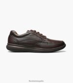 caminata con punta de moc en los grandes lagos Florsheim hombres LPVB4P381 calzado marrón caído - Imagen 3