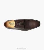 carabela puntera oxford Florsheim hombres LPVB4P262 calzado marrón - Imagen 4
