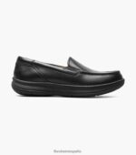 central jr. mocasines venecianos con punta de mocasín Florsheim niños LPVB4P480 calzado negro - Imagen 2
