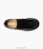 centro de la ciudad jr. moc toe resbalón en Florsheim niños LPVB4P498 calzado negro - Imagen 4