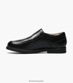 centro de la ciudad jr. moc toe resbalón en Florsheim niños LPVB4P498 calzado negro - Imagen 5