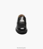 centro de la ciudad jr. moc toe resbalón en Florsheim niños LPVB4P498 calzado negro - Imagen 6
