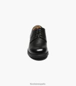 centro de la ciudad jr. oxford de punta plana Florsheim niños LPVB4P505 calzado negro - Imagen 6