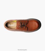 centro de la ciudad jr. oxford de punta plana Florsheim niños LPVB4P506 calzado coñac - Imagen 4