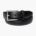 cinturón caprio de piel genuina Florsheim unisexo LPVB4P545 accesorios negro