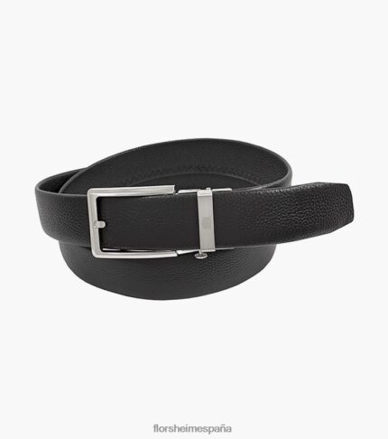cinturón con hebilla de pista vizcarra Florsheim unisexo LPVB4P561 accesorios negro