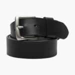 cinturón de cuero genuino berra Florsheim unisexo LPVB4P535 accesorios negro