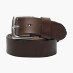cinturón de cuero genuino berra Florsheim unisexo LPVB4P536 accesorios marrón