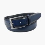 cinturón de cuero genuino carmín Florsheim unisexo LPVB4P519 accesorios Armada