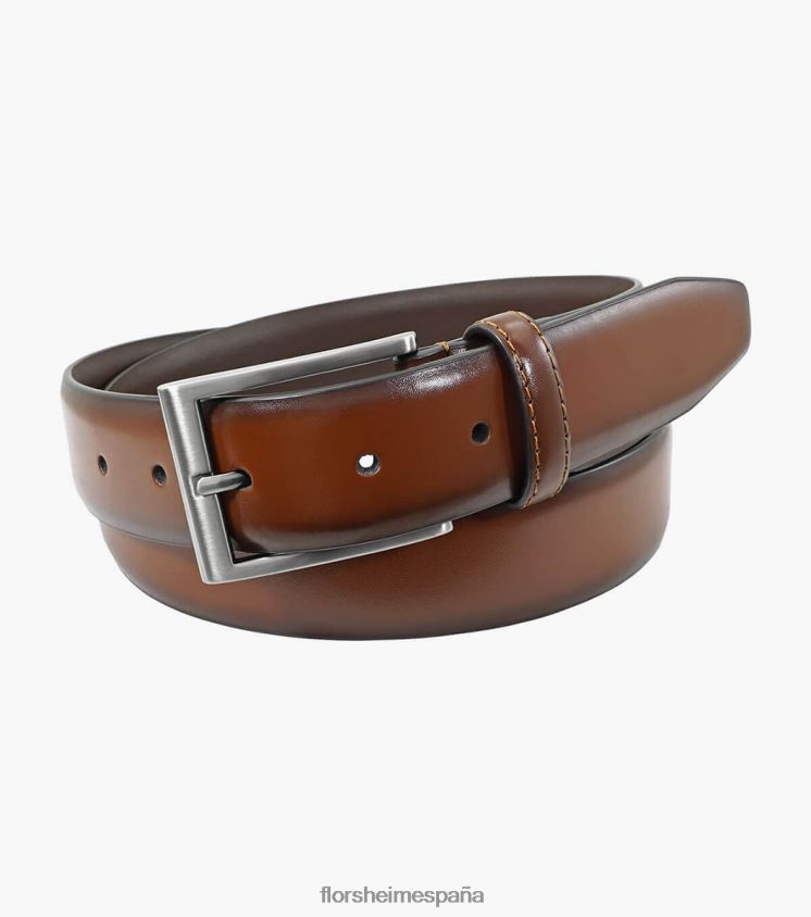 cinturon_de_cuero_genuino_carmin_florsheim_unisexo_lpvb4p521_accesorios_beige_escoces.jpg cinturón de cuero genuino carmín Florsheim unisexo LPVB4P521 accesorios beige escocés - Imagen 1