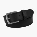 cinturón de cuero genuino jarvis Florsheim unisexo LPVB4P513 accesorios ch negro