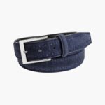 cinturón de gamuza genuina de la suerte Florsheim unisexo LPVB4P517 accesorios Armada