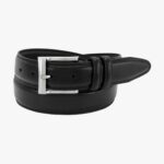 cinturón martin de piel granulada Florsheim unisexo LPVB4P525 accesorios negro
