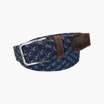 cinturón myles tejido elástico Florsheim unisexo LPVB4P510 accesorios Armada