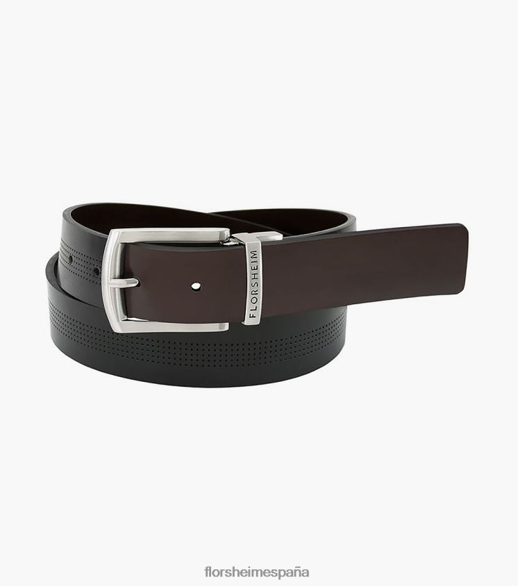cinturon_reversible_clasico_mason_florsheim_unisexo_lpvb4p560_accesorios_negro_y_marron.jpg cinturón reversible clásico mason Florsheim unisexo LPVB4P560 accesorios negro y marrón - Imagen 1