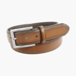 cinturón sinclair de piel perforada Florsheim unisexo LPVB4P550 accesorios coñac