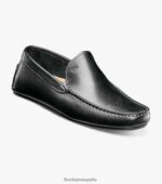 cometa moc toe conductor veneciano Florsheim hombres LPVB4P395 calzado negro