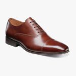 corbetta puntera oxford Florsheim hombres LPVB4P135 calzado coñac