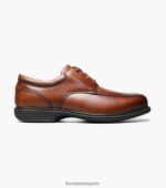 coronis work punta de acero bike toe oxford Florsheim hombres LPVB4P413 calzado marrón - Imagen 2
