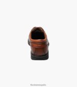 coronis work punta de acero bike toe oxford Florsheim hombres LPVB4P413 calzado marrón - Imagen 7