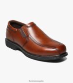 Coronis Work Steel Toe Bike Toe Slip On Florsheim hombres LPVB4P411 calzado marrón