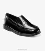 croquet jr. mocasines con puntera mocasín Florsheim niños LPVB4P495 calzado negro