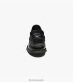 croquet jr. mocasines con puntera mocasín Florsheim niños LPVB4P495 calzado negro - Imagen 6