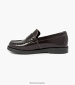 croquet jr. mocasines con puntera mocasín Florsheim niños LPVB4P496 calzado borgoña - Imagen 5