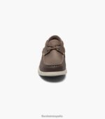 croquet jr. zapato náutico con punta de mocasín Florsheim niños LPVB4P422 calzado marrón ch - Imagen 6