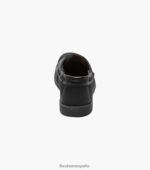 croquet jr. zapato náutico con punta de mocasín Florsheim niños LPVB4P423 calzado nubuck negro - Imagen 7