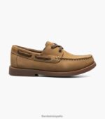 croquet jr. zapato náutico con punta de mocasín Florsheim niños LPVB4P424 calzado broncearse - Imagen 2
