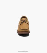 croquet jr. zapato náutico con punta de mocasín Florsheim niños LPVB4P424 calzado broncearse - Imagen 6