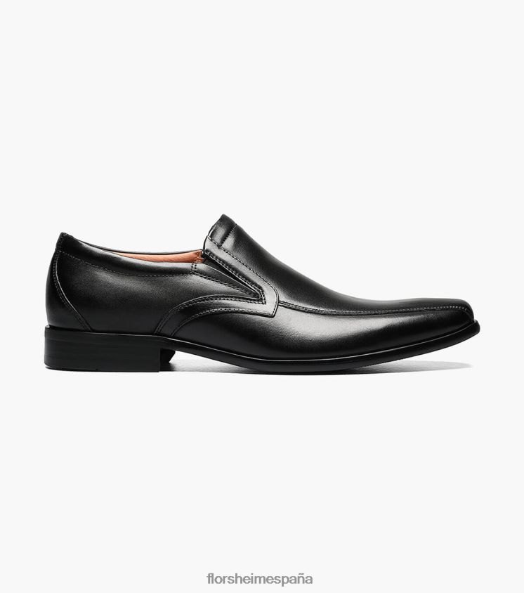 Deslizamiento de puntera de bicicleta Postino 2 Florsheim hombres LPVB4P195 calzado negro liso - Imagen 2
