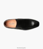 Deslizamiento de puntera de bicicleta Postino 2 Florsheim hombres LPVB4P195 calzado negro liso - Imagen 4