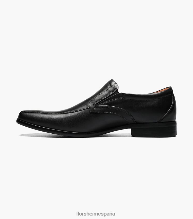 Deslizamiento de puntera de bicicleta Postino 2 Florsheim hombres LPVB4P195 calzado negro liso - Imagen 5